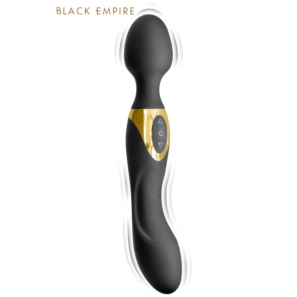 Vibromasseur wand 2 en 1 My Goddess - Black Empire