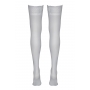 Bas autofixants blanc - Cotelli Legwear