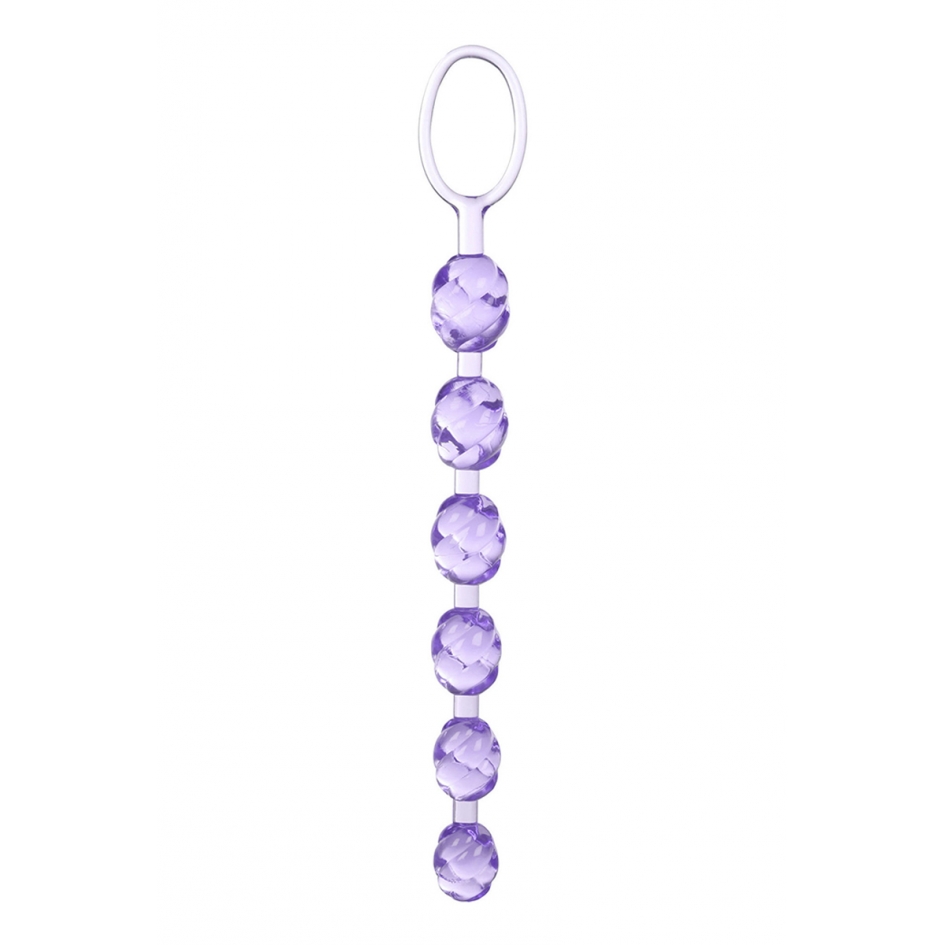 Perles anales CalExotics Swirl violet